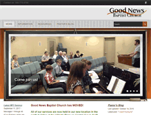 Tablet Screenshot of goodnewsbaptist.ca